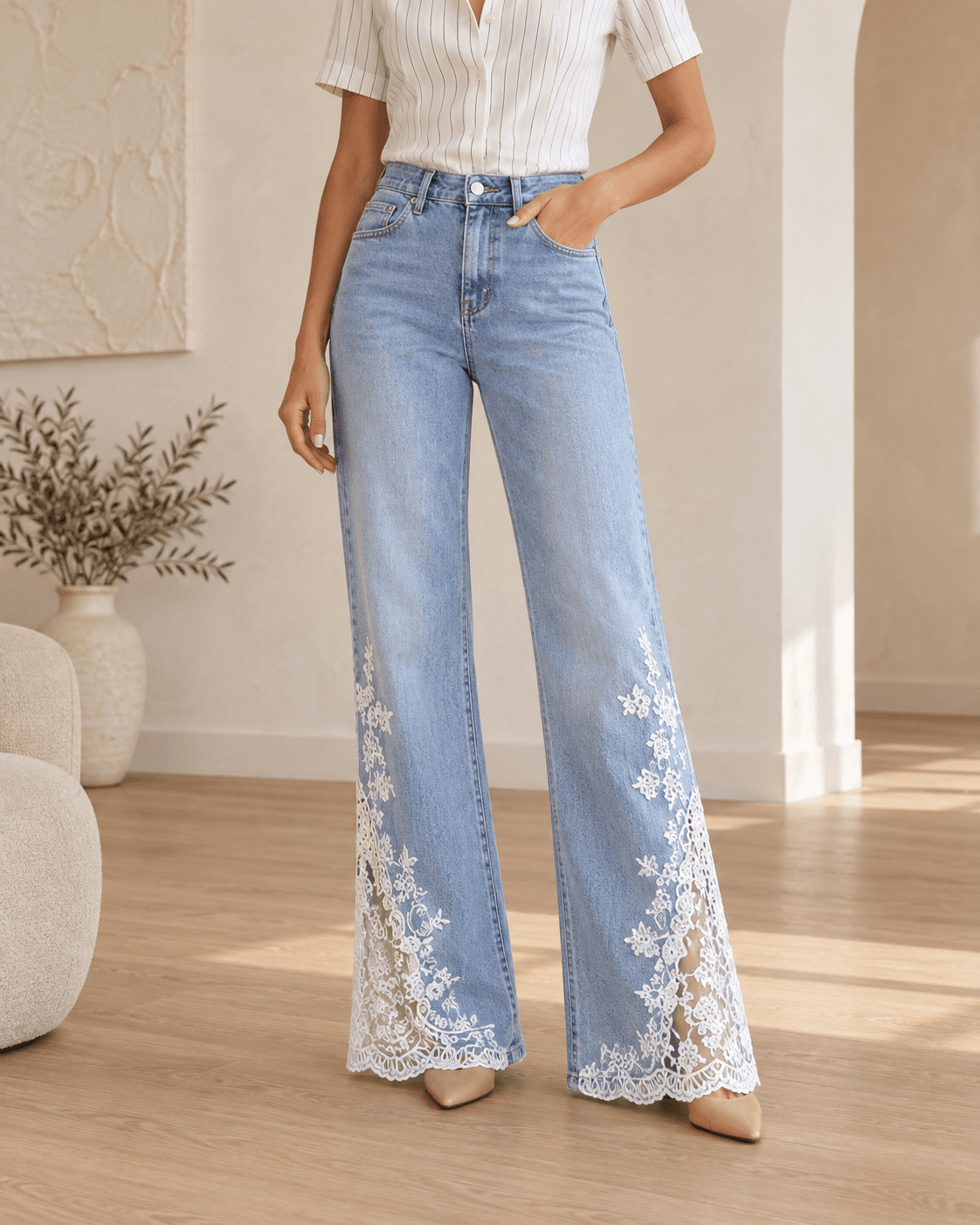 The Lacewide Denim — view 1